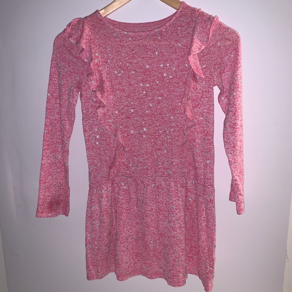 Sonoma Light Weight Heather Pink Sweater Dress